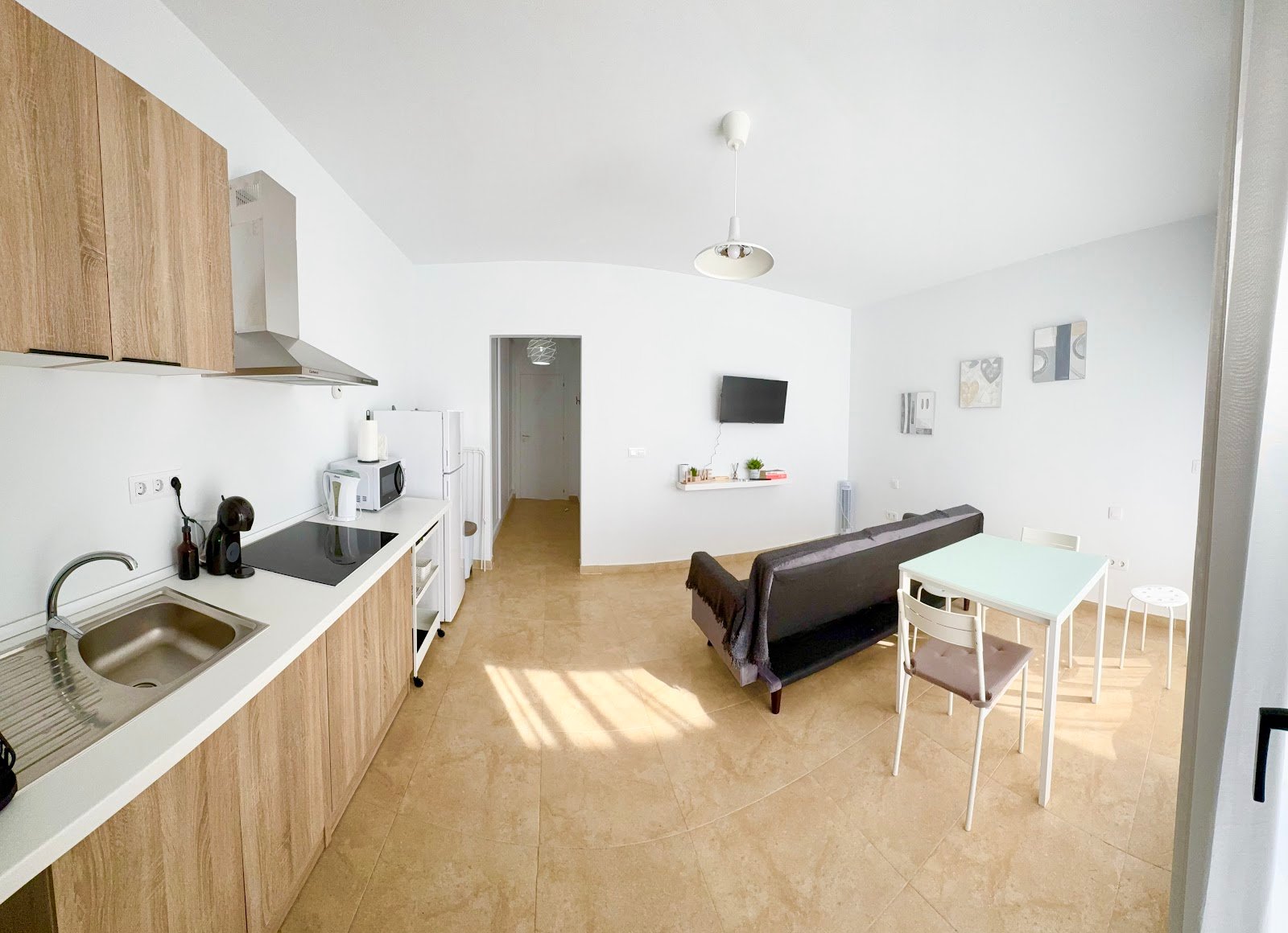Cocina y salón